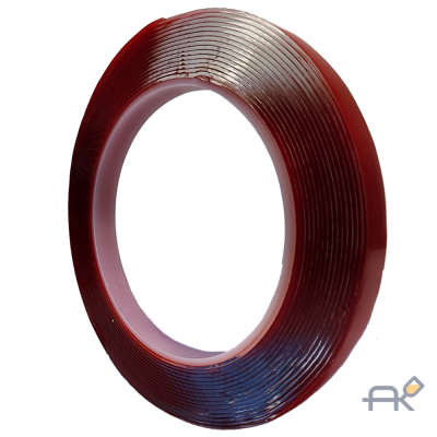 Двусторонний скотч Sol прозрачный 12ммx5м